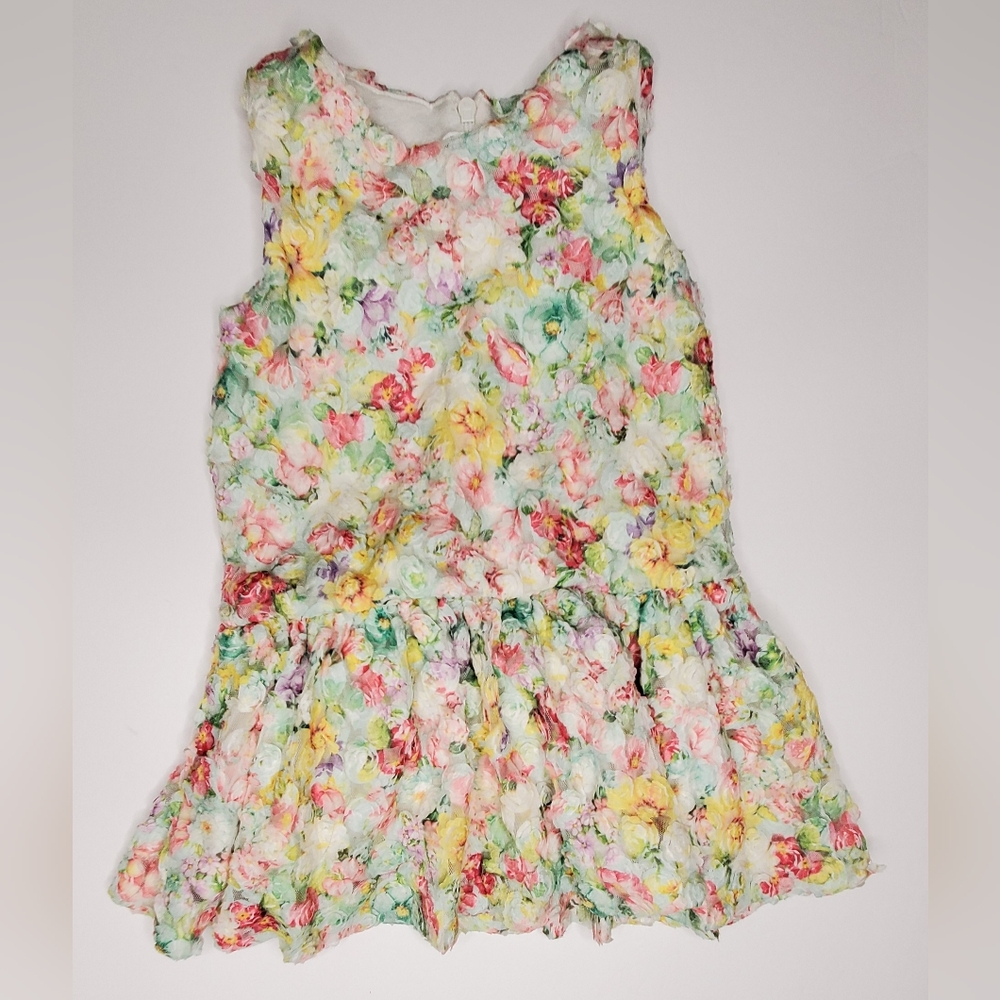 Mayoral Waterlilies Pastel Floral Dress
